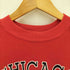 80-90s USA製 JERZEES ボディ CHICAGO バスケットボール チーム ロゴ プリント クルーネック ラグラン スウェット メンズ import:L