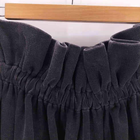 EJ SHEYANG RUFFLE WAIST BELTED SKIRT レディース OS