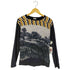 ドリスヴァンノッテン DRIES VAN NOTEN フロントプリント 切替 コットンビスコース ロングスリーブTシャツ レディース import:XS
