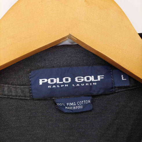 ポロゴルフラルフローレン POLO GOLF RALPH LAUREN PIMA COTTON スモールポニー刺繍 S/S ポロシャツ メンズ import:L