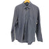 ノーティカ NAUTICA SANDED POPLIN ロゴ 刺繍 ストライプ BD L/S シャツ メンズ import:L