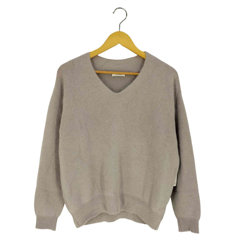 ビューティーアンドユースユナイテッドアローズ BEAUTY & YOUTH UNITED ARROWS バックボリュームVネックニット 2 レディース