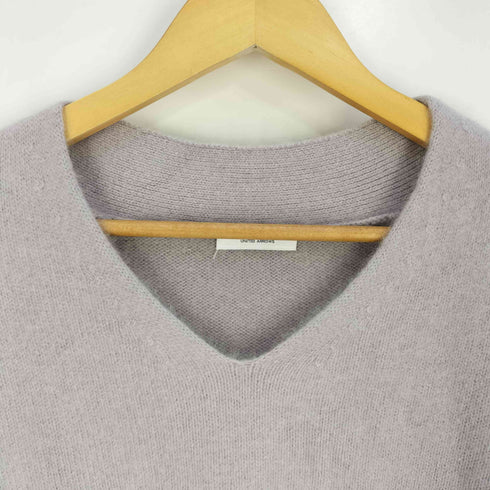 ビューティーアンドユースユナイテッドアローズ BEAUTY & YOUTH UNITED ARROWS バックボリュームVネックニット 2 レディース