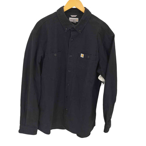 カーハート Carhartt RELAXED FIT ガチャポケ コットンレギュラーカラーシャツ メンズ import:L