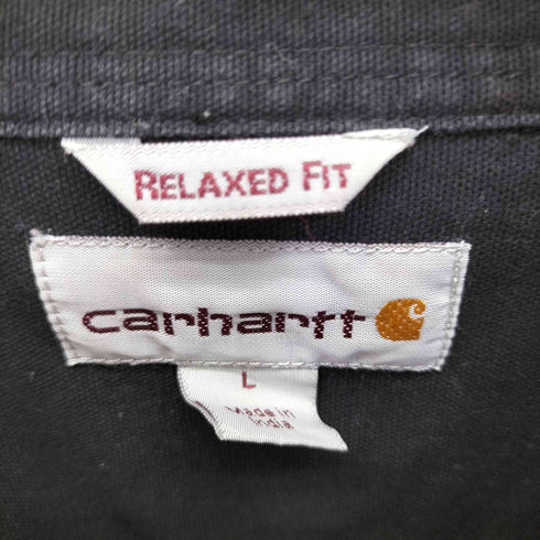 カーハート Carhartt RELAXED FIT ガチャポケ コットンレギュラーカラーシャツ メンズ import:L