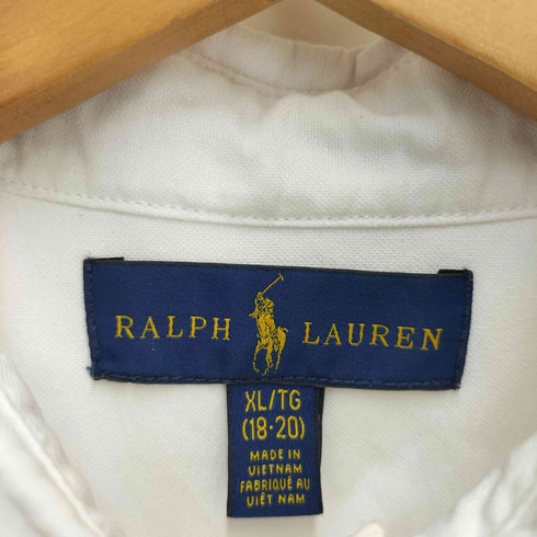 ラルフローレン RALPH LAUREN ポニー 刺繍 オックスフォード ボタンダウン L/S シャツ メンズ import:XL