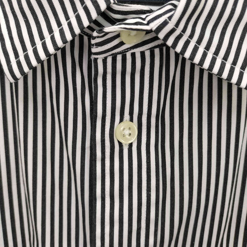 ポロラルフローレン POLO RALPH LAUREN CUSTOM FIT ポニー 刺繍 ストライプ ホリゾンタルカラー L/S シャツ メンズ 4