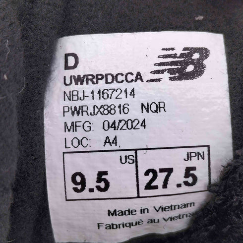 ニューバランス NEW BALANCE UWRPD CCA BLACK WRPD Runner メンズ JPN:27.5