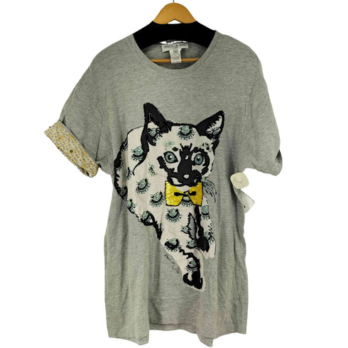 ポールアンドジョー PAUL&JOE アニマル スパンコールTシャツ レディース TU