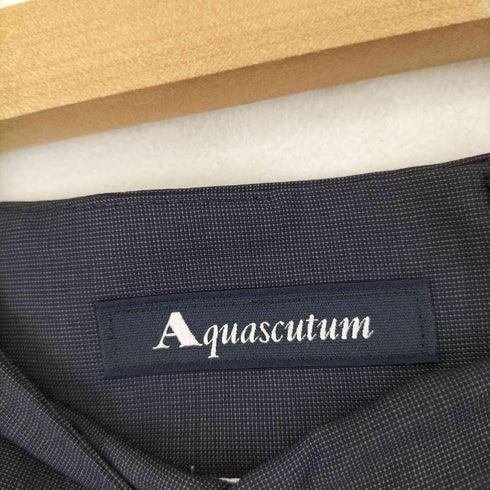アクアスキュータム AQUASCUTUM シルクモヘア混 スカート レディース 10