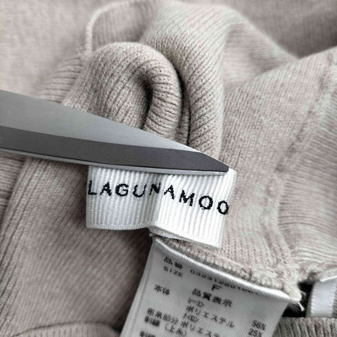 ラグナムーン LAGUNAMOON ショルダーエンブロイダリーニットプルオーバー レディース FREE
