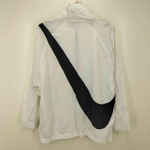 ナイキ NIKE Large swoosh Zipper Windbreaker 裏地メッシュ ビッグ スウッシュ ジップアップ ジャケット レディース import:M