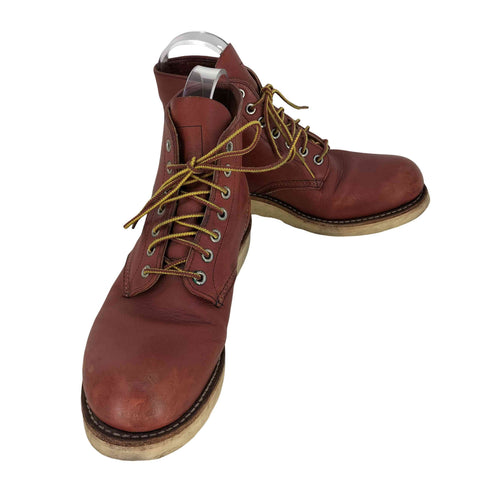 レッドウィング RED WING USA製 8166 IRISH SETTER 6-inch Classic Round アイリッシュセッター 6インチ クラシック ラウンド ワークブーツ メンズ JPN:25.5