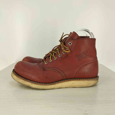 レッドウィング RED WING USA製 8166 IRISH SETTER 6-inch Classic Round アイリッシュセッター 6インチ クラシック ラウンド ワークブーツ メンズ JPN:25.5