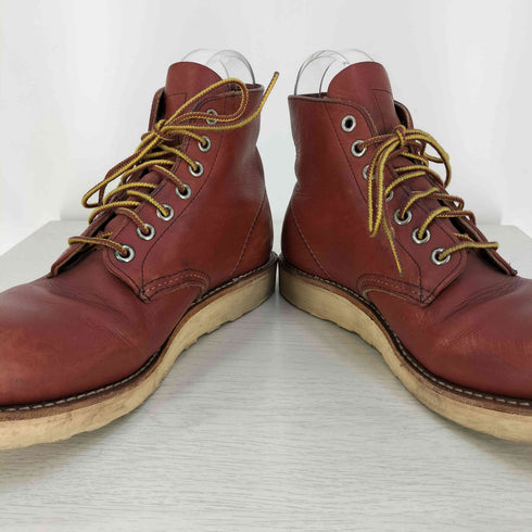 レッドウィング RED WING USA製 8166 IRISH SETTER 6-inch Classic Round アイリッシュセッター 6インチ クラシック ラウンド ワークブーツ メンズ JPN:25.5