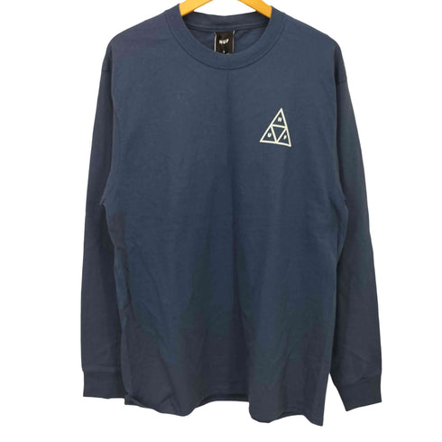ハフ HUF TRIPLE TRIANGLE L/S TEE トリプルトライアングル プリント Tシャツ メンズ import:L