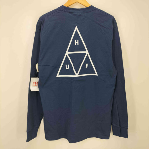 ハフ HUF TRIPLE TRIANGLE L/S TEE トリプルトライアングル プリント Tシャツ メンズ import:L