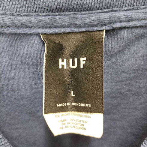 ハフ HUF TRIPLE TRIANGLE L/S TEE トリプルトライアングル プリント Tシャツ メンズ import:L