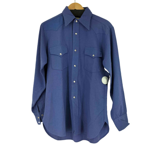 ペンドルトン PENDLETON 70~80s 白タグ ウールウエスタンシャツ メンズ JPN:M