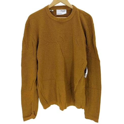 SELECTED HOMME コットンクルーネックニット メンズ import:L