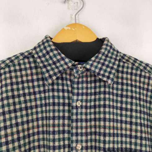 ペンドルトン PENDLETON 90s USA製 ウールチェックシャツ メンズ JPN:L