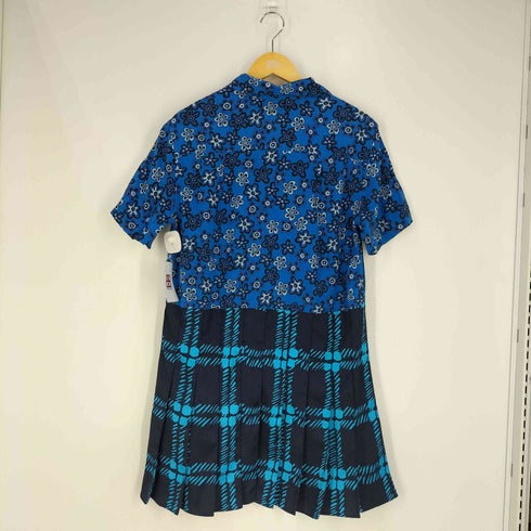 マルニ MARNI オープンカラー プリーツワンピース レディース JPN:S