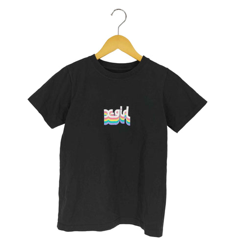 エックスガール X-girl LAYERED MILLS LOGO S/S REGULAR TEE レイヤード ミルズロゴ レギュラー Tシャツ レディース JPN:1