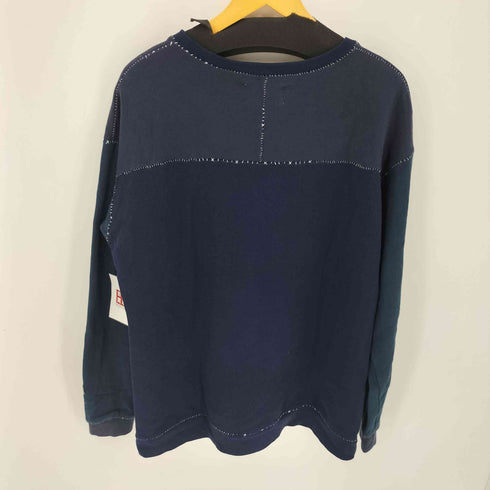 ケイスケカンダ keisuke kanda 手縫い Vガゼット 日の丸 スウェット トレーナー メンズ JPN:XL