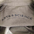 アーツアンドサイエンス ARTS&SCIENCE Balmacaan Coat maxi 日本製 牛革チンスト キャンバス地 バルマカーンコート メンズ JPN:2