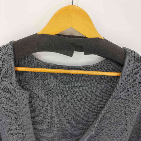 スドーク soduk 21SS ステッチデザイン スリット ニット カーディガン メンズ