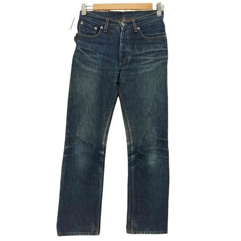ヘルムートラング HELMUT LANG 90s 00s 本人期 archive CLASSIC RAW DENIM ITALIAN CUT ボタンフライ ストレートデニムパンツ レディース 26