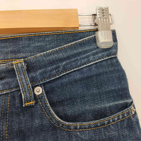 ヘルムートラング HELMUT LANG 90s 00s 本人期 archive CLASSIC RAW DENIM ITALIAN CUT ボタンフライ ストレートデニムパンツ レディース 26