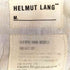 ヘルムートラング HELMUT LANG 90s 00s 本人期 archive CLASSIC RAW DENIM ITALIAN CUT ボタンフライ ストレートデニムパンツ レディース 26