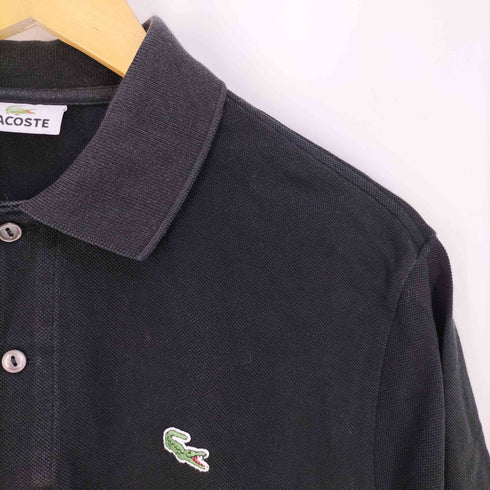 ラコステ LACOSTE ロゴワッペン 鹿の子 ポロシャツ メンズ 5
