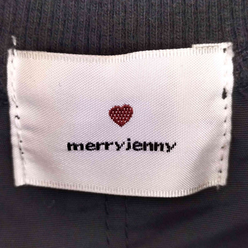 メリージェニー merry jenny バックプリーツ クルーネックスウェット レディース FREE