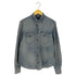 ディーゼル DIESEL ロゴパッチ スナップボタン デニムシャツ メンズ import:S