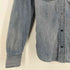 ディーゼル DIESEL ロゴパッチ スナップボタン デニムシャツ メンズ import:S