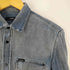 ディーゼル DIESEL ロゴパッチ スナップボタン デニムシャツ メンズ import:S