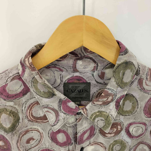 CAZALUS 総柄 L/S シャツ メンズ JPN:XL