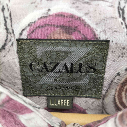 CAZALUS 総柄 L/S シャツ メンズ JPN:XL