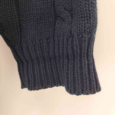 IZOD 90S ロゴ刺繍 コットン ケーブルニット L/S メンズ JPN:L