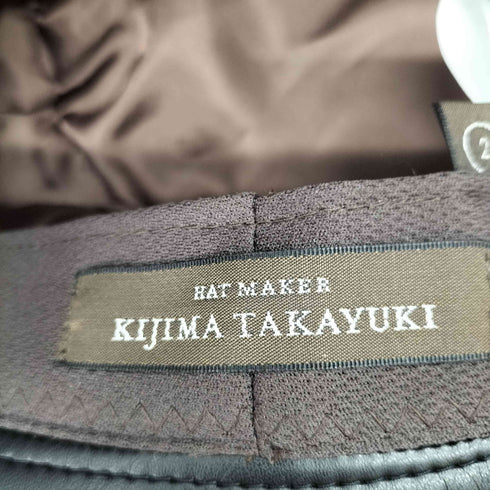キジマタカユキ KIJIMA TAKAYUKI フェイクレザーバケットハット メンズ 2