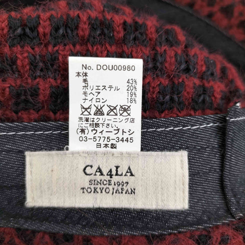 カシラ CA4LA ウールモヘア混 バケットハット メンズ