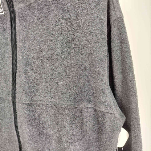 コロンビア Columbia 同色 ロゴ 刺繍 フリース ジップアップ ジャケット メンズ import:M