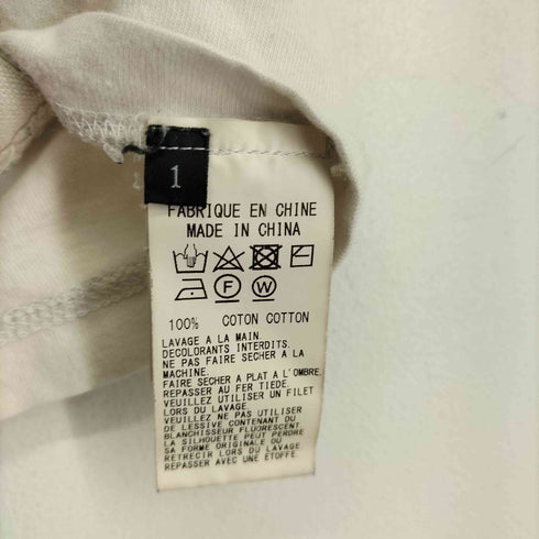 グラウンドワイ Ground Y 手書きロゴバックプリントTシャツ レディース JPN:1