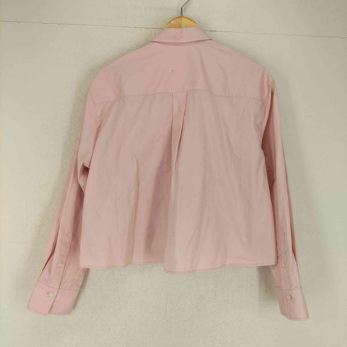 ミラオーウェン Mila Owen 24SS 釦ダウンラウンドヘム短丈シャツ レディース ONE SIZE