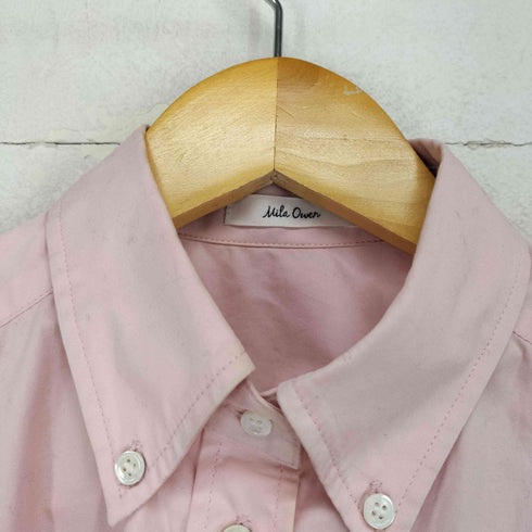 ミラオーウェン Mila Owen 24SS 釦ダウンラウンドヘム短丈シャツ レディース ONE SIZE