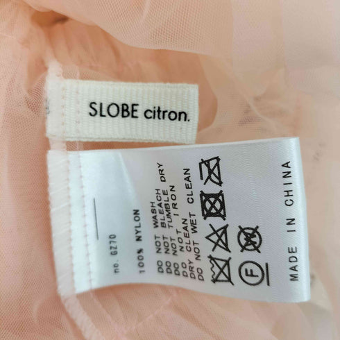スローブイエナ SLOBE IENA シースルーフリルブラウス レディース