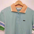 ラコステ LACOSTE スリーブボーダーワッフルニットTシャツ レディース 36