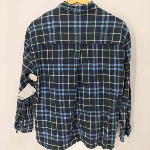 ラコステ LACOSTE L/S ロゴ刺繍 チェックシャツ レディース UK:36